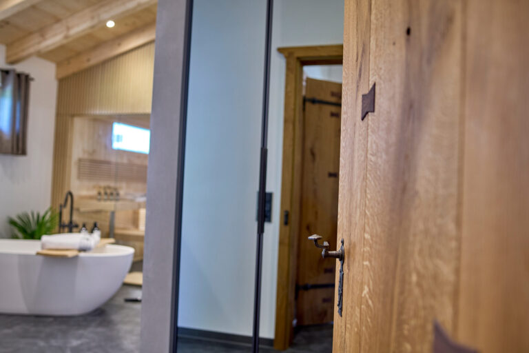 Blick ins Wellnessbad