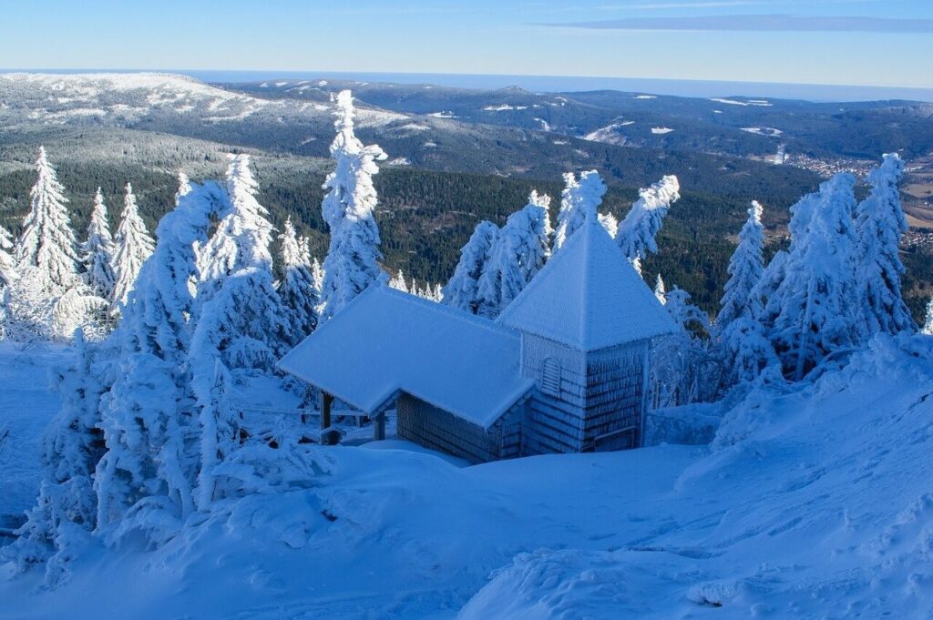 Winterlandschaft am Lusen